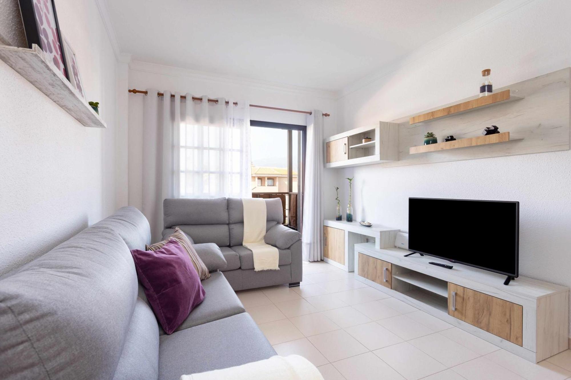 Agradable Piso Con Piscina & Playa Terraza Y Wifi Apartment Costa Del Silencio Bagian luar foto