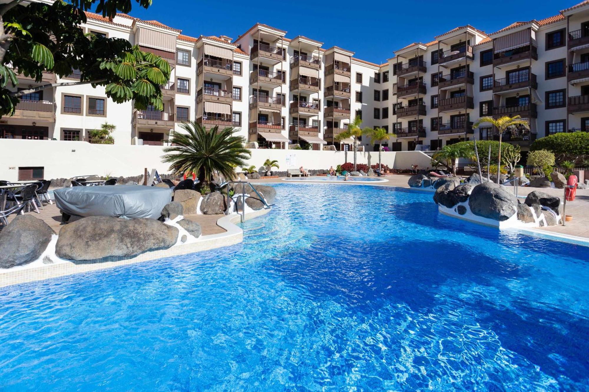 Agradable Piso Con Piscina & Playa Terraza Y Wifi Apartment Costa Del Silencio Bagian luar foto