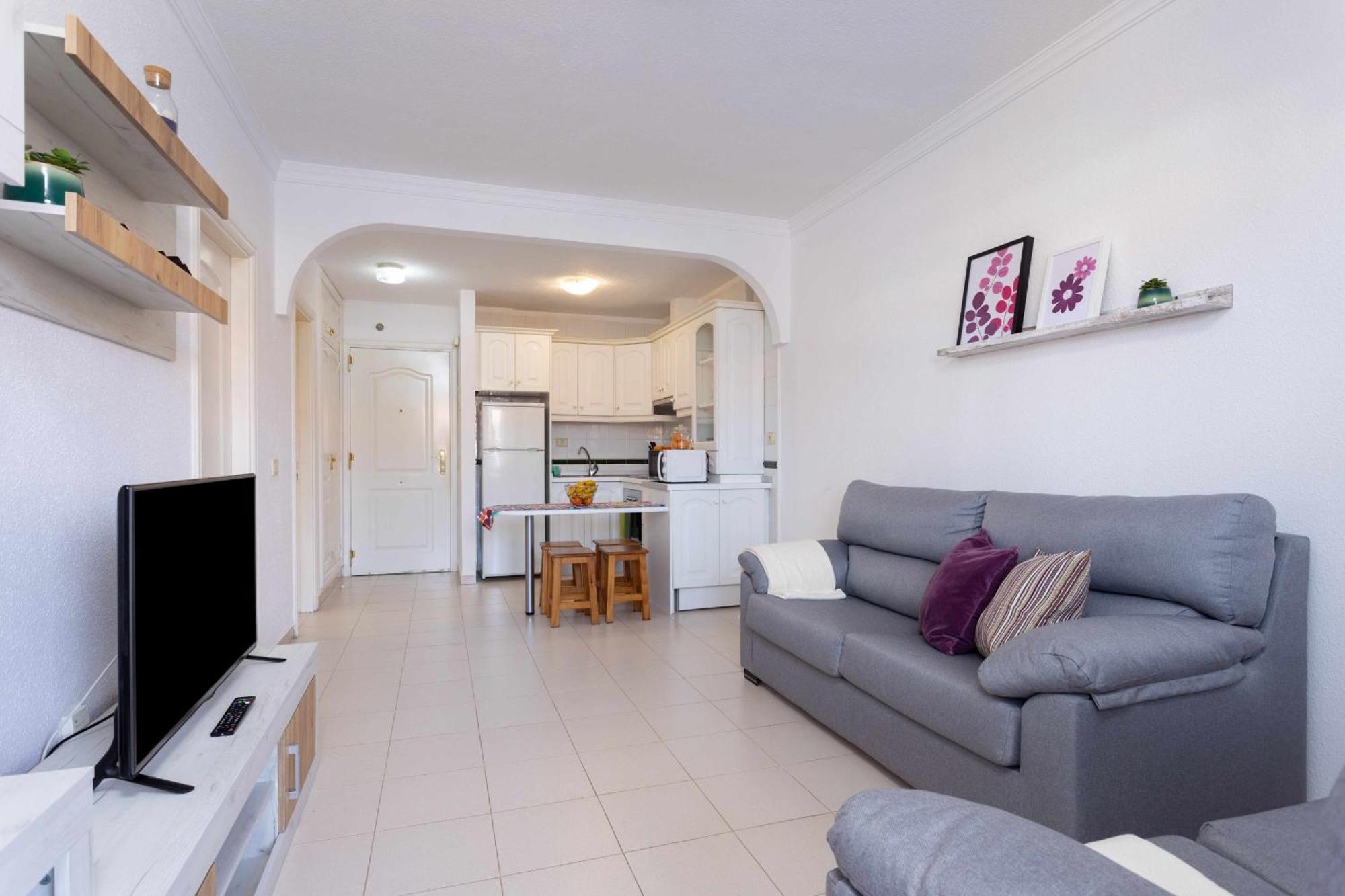 Agradable Piso Con Piscina & Playa Terraza Y Wifi Apartment Costa Del Silencio Bagian luar foto