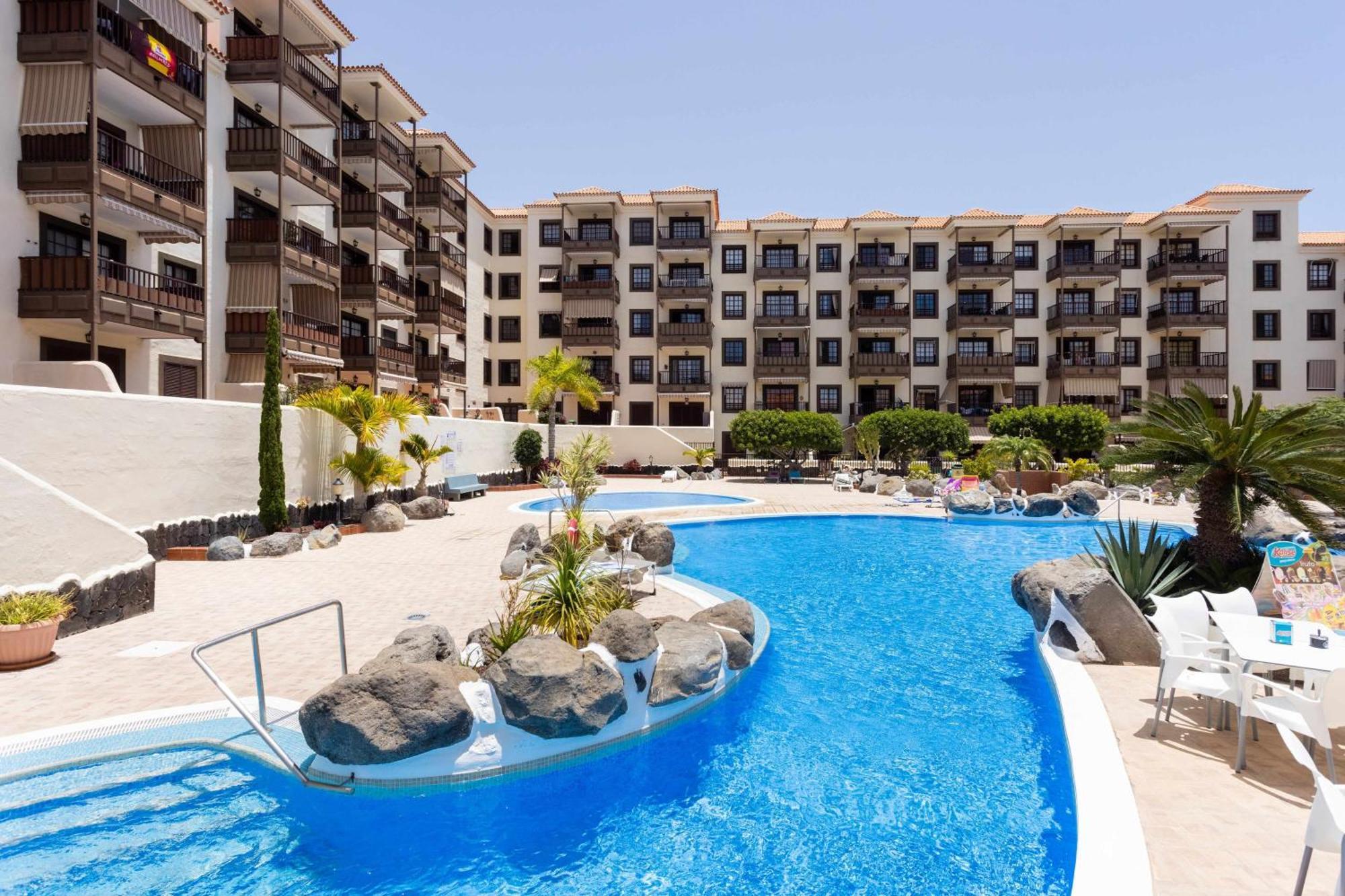 Agradable Piso Con Piscina & Playa Terraza Y Wifi Apartment Costa Del Silencio Bagian luar foto